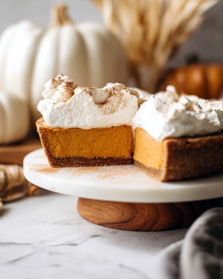 Pumpkin Cheesecake with Brown Butter Graham Cracker Crust Recipe