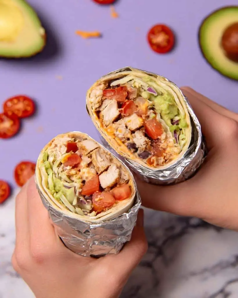 Chipotle Ranch Grilled Chicken Burrito Recipe