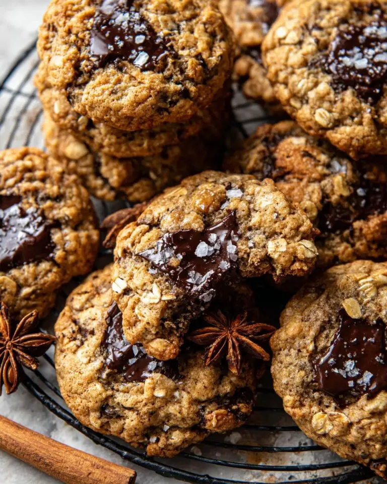Brown Butter Pumpkin Oatmeal Chocolate Chip Cookies Recipe