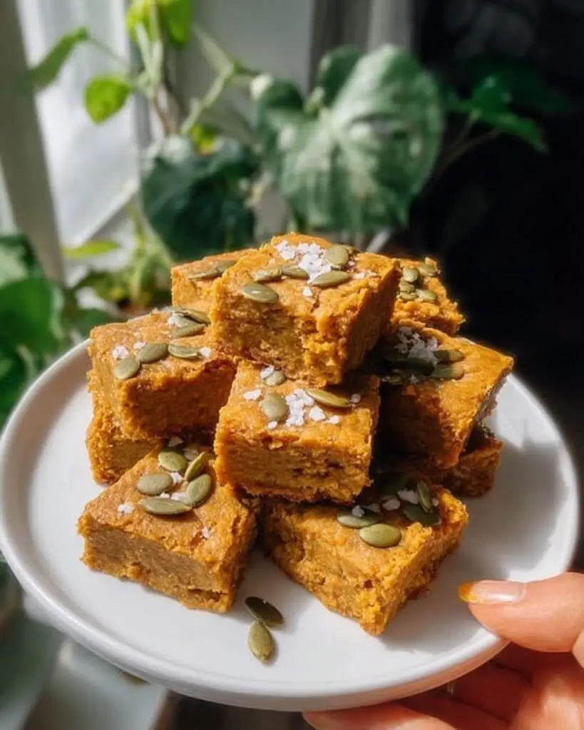 Brown Butter Pumpkin Blondies Recipe
