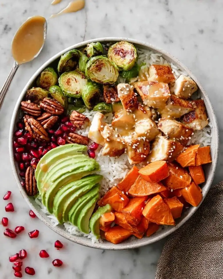Harvest Bowls with Roasted Vegetables, Coconut Rice, and Curry Chicken Recipe
