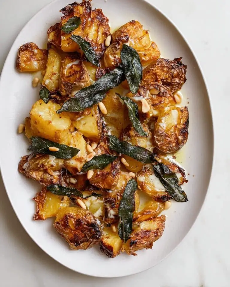 Incredible Smashed Potatoes with Sage Butter Recipe