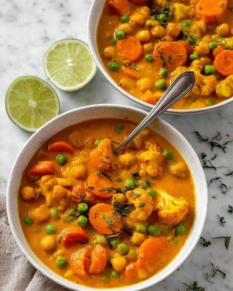 Creamy Chickpea and Carrot Coconut Curry Recipe