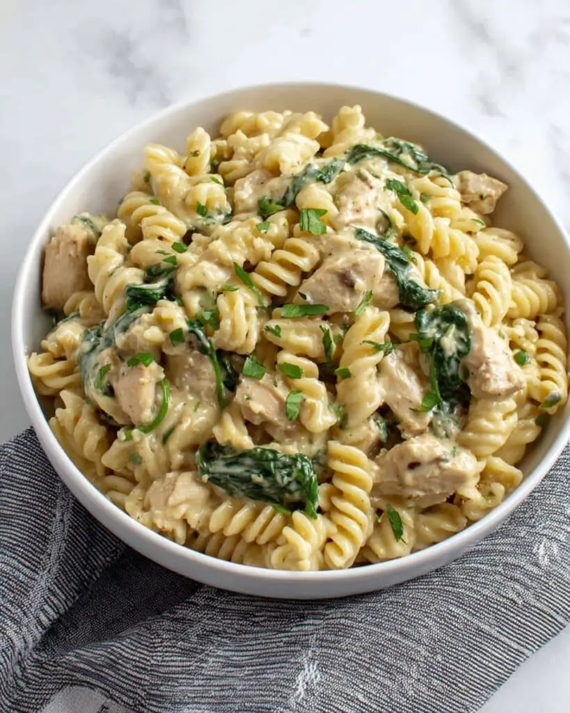 Chicken Spinach Alfredo Recipe