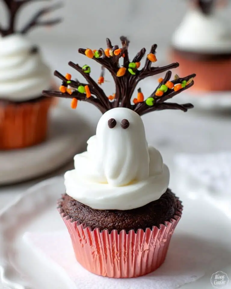 Ghoulish Monster Halloween Cupcakes Recipe
