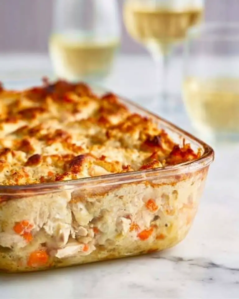 Turkey Pot Pie with Stuffing Crust Recipe