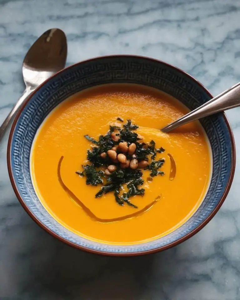 Hearty Pureed Veggie Soup Recipe