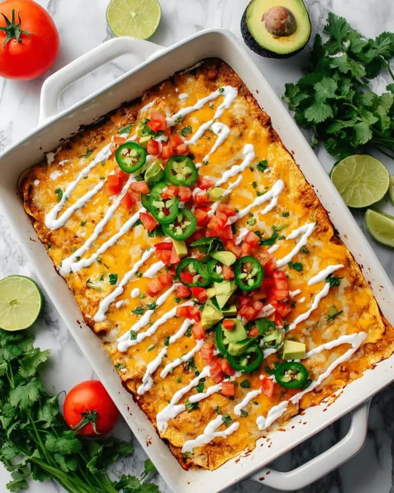 Quick & Easy Chicken Enchilada Casserole Recipe