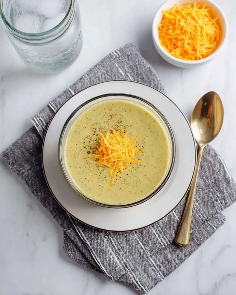 Five Vegetable Cheddar Soup Recipe