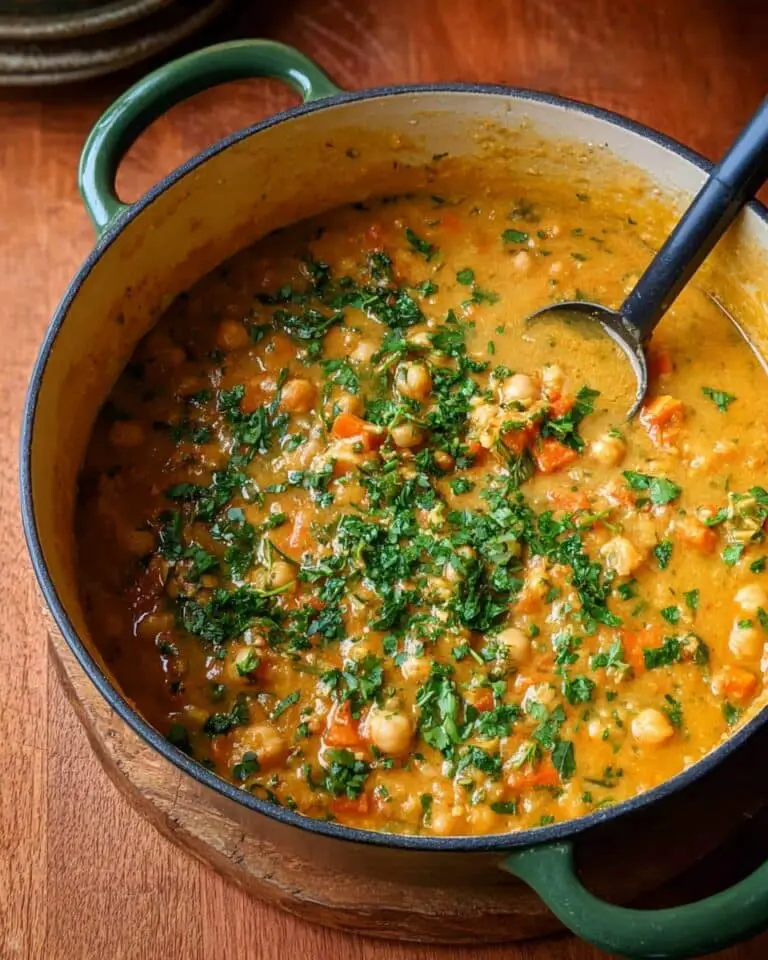 Lemony Chickpea Soup Recipe