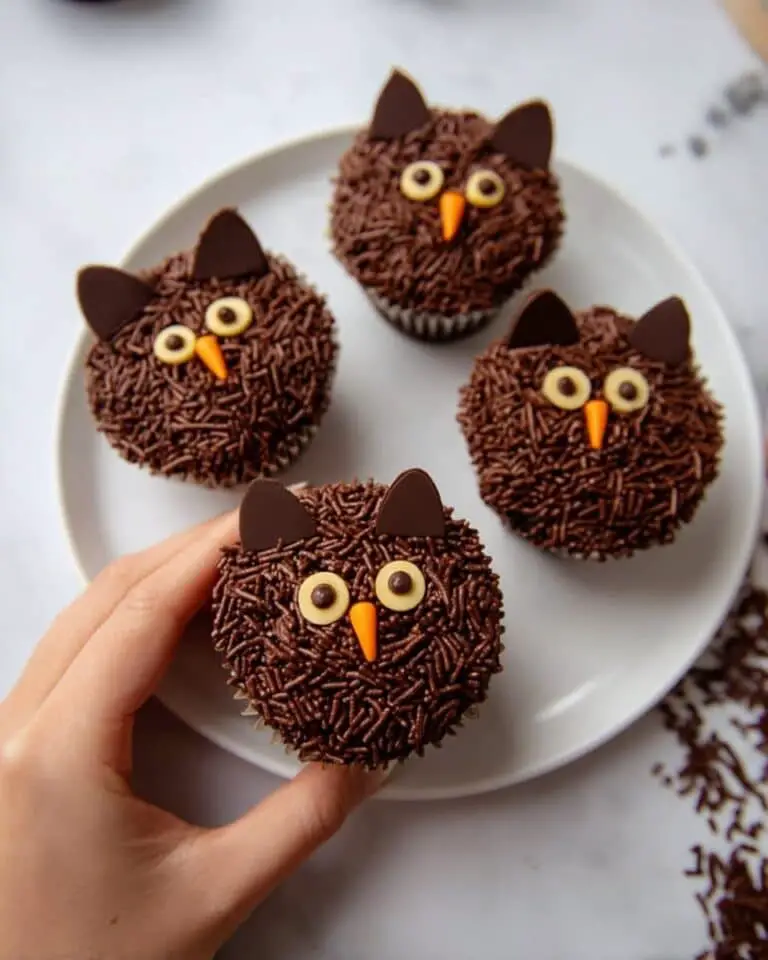 Black Cat Halloween Cupcakes Recipe