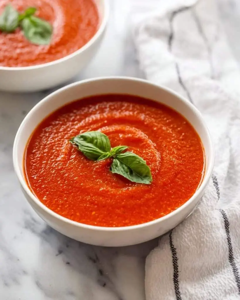 Cafe-Style Tomato Soup Recipe