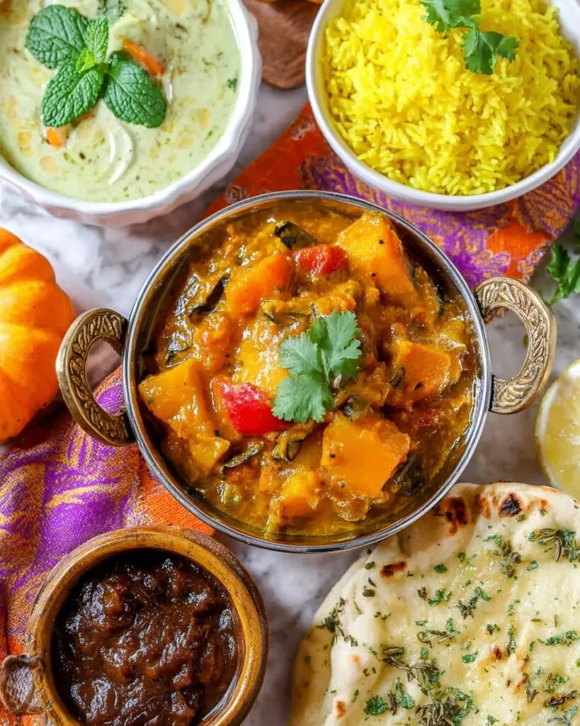 Creamy Pumpkin Curry with Chickpeas and Coconut Milk Recipe
