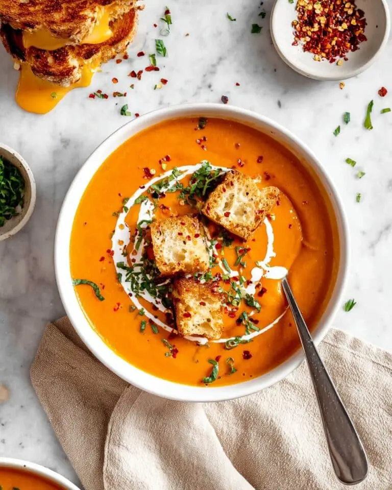Creamy Vegan Tomato Soup Recipe