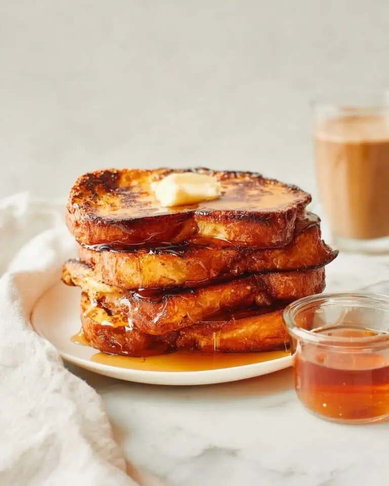 Custard French Toast with Caramelized Cinnamon Sugar Recipe