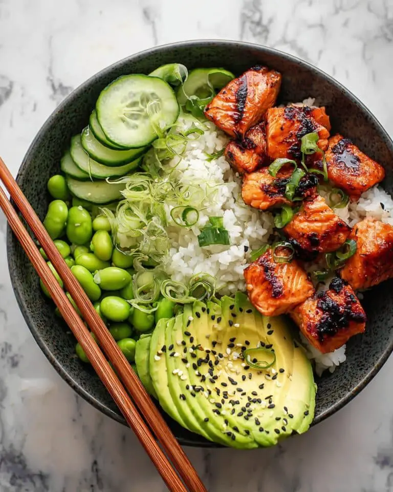 Salmon and Rice Bowls with Spicy Mayo Recipe