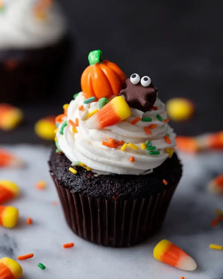 Creamsicle Mini Halloween Cupcakes Recipe