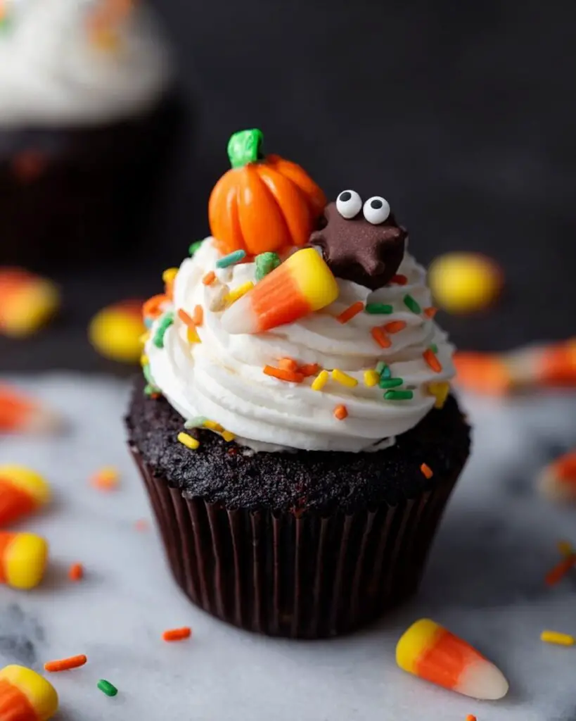 Creamsicle Mini Halloween Cupcakes Recipe
