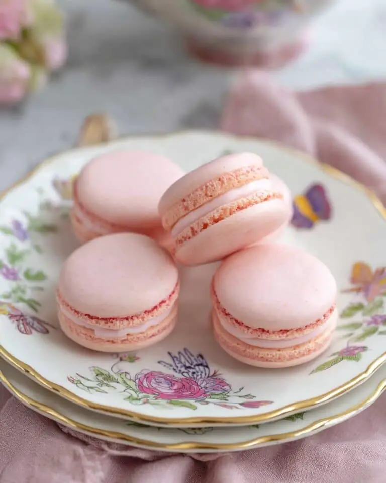 Classic French Macarons with Vanilla Buttercream Filling Recipe