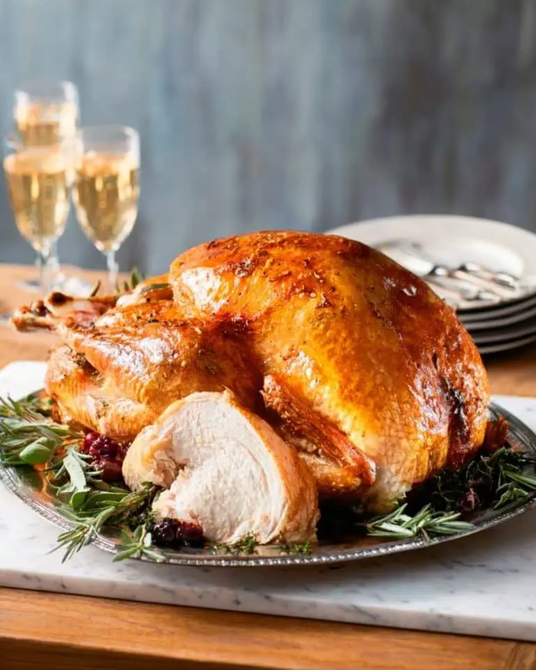 Herb and Salt-Rubbed Dry Brine Turkey Recipe