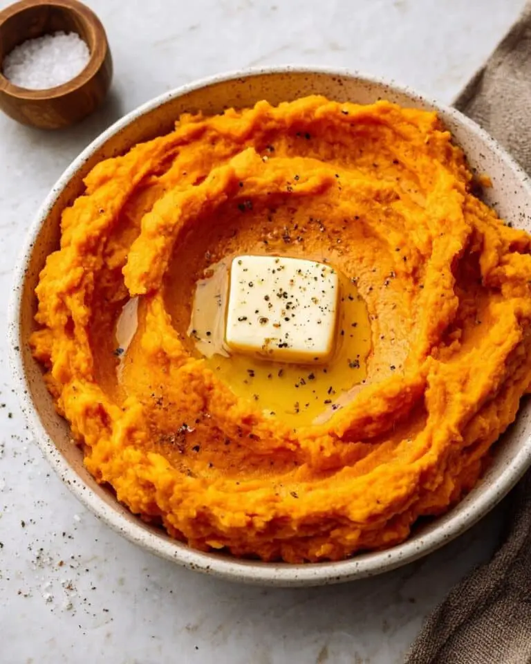 Creamy Mashed Sweet Potatoes Recipe