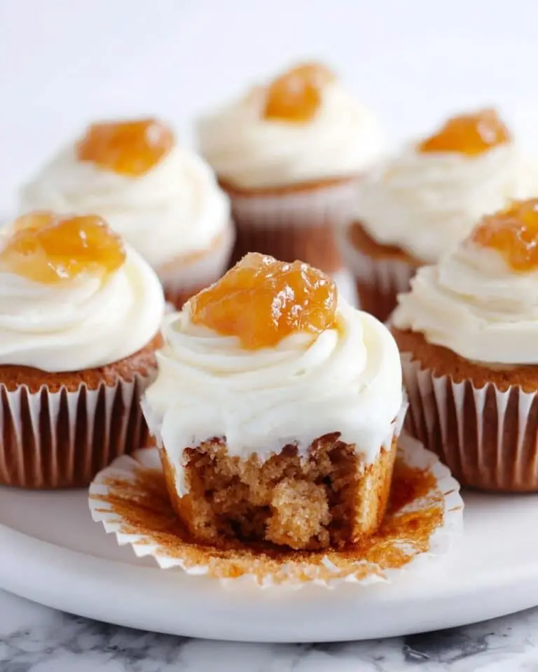 Apple Pie Stuffed Cupcakes Recipe
