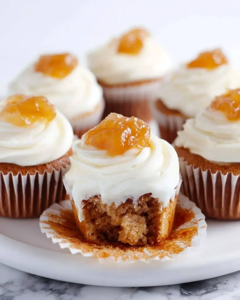 Apple Pie Stuffed Cupcakes Recipe