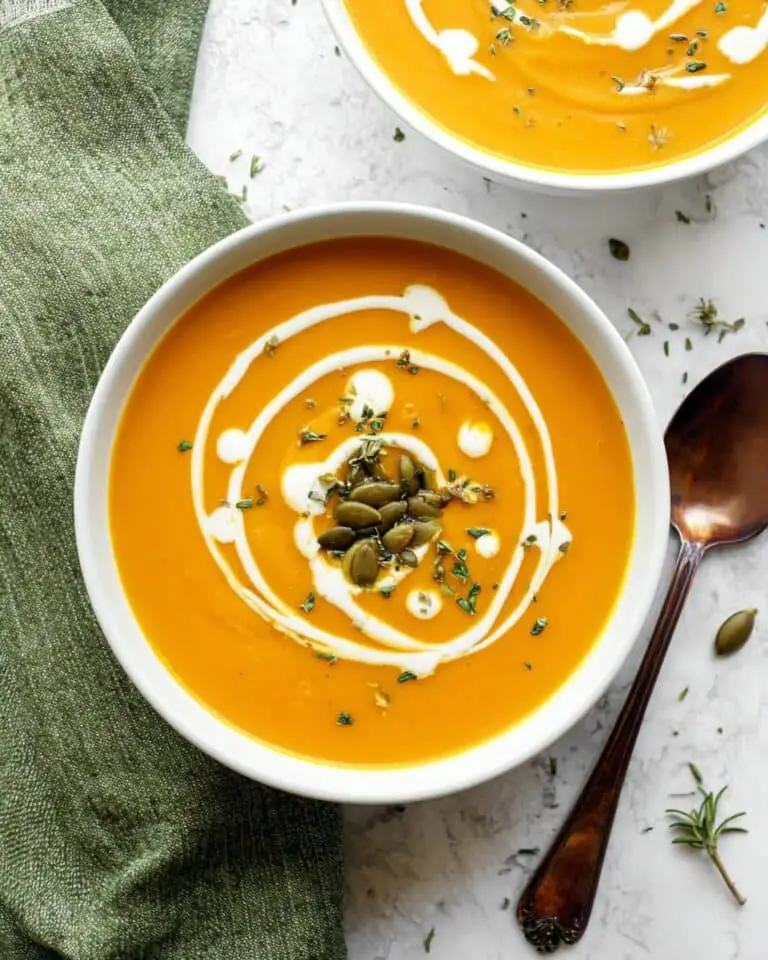 Curried Butternut Squash Soup Recipe