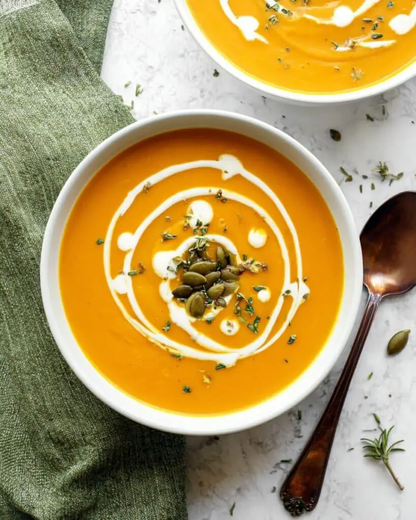 Curried Butternut Squash Soup Recipe