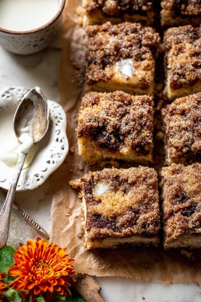 Easy Cinnamon Sugar Apple Cake Recipe