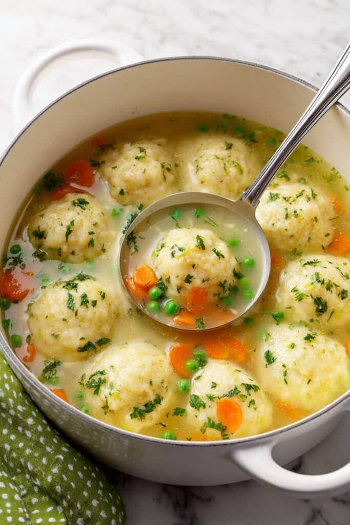 Homestyle Chicken and Dumplings Recipe