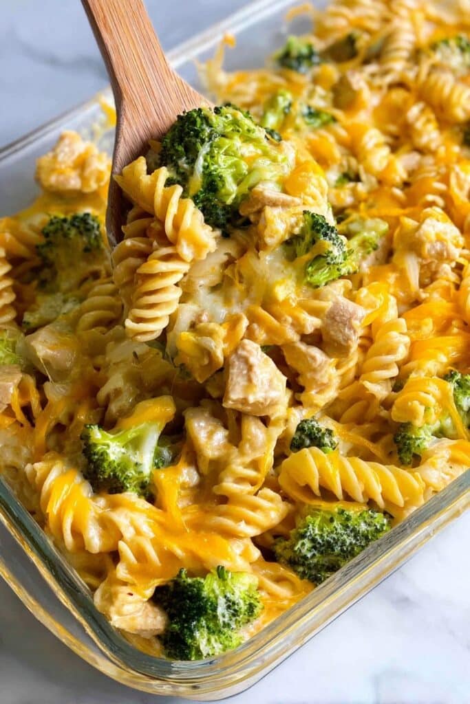 Chicken Pasta Casserole with Broccoli Recipe
