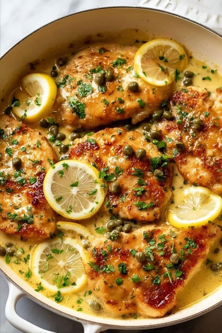 Easy Chicken Piccata with Lemon and Capers Recipe