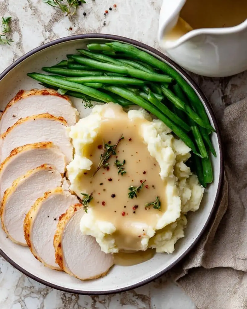 Turkey Giblet Gravy from Roasted Turkey Drippings Recipe