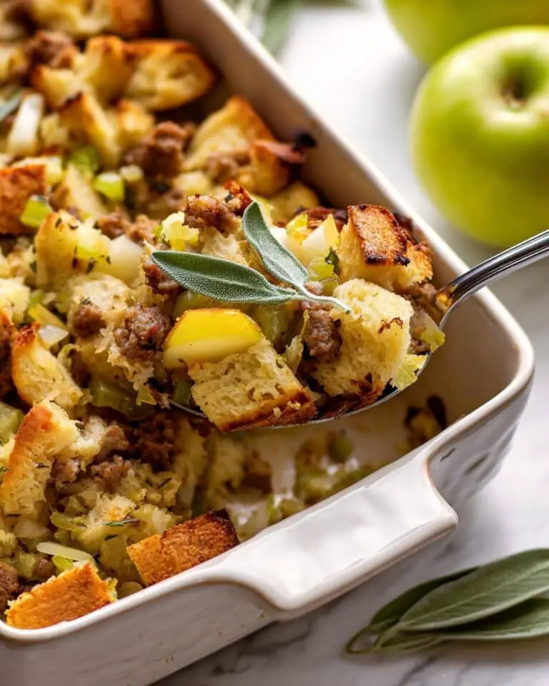 Apple & Sausage Stuffing Recipe