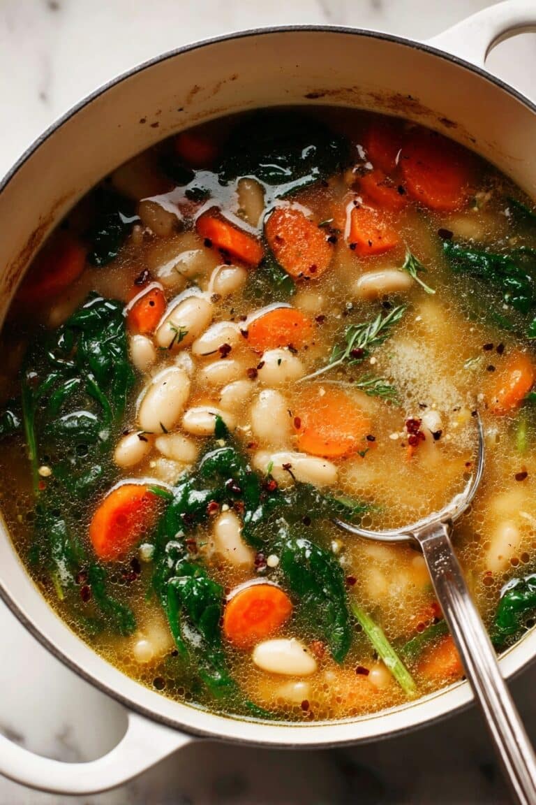 Tuscan White Bean Soup Recipe
