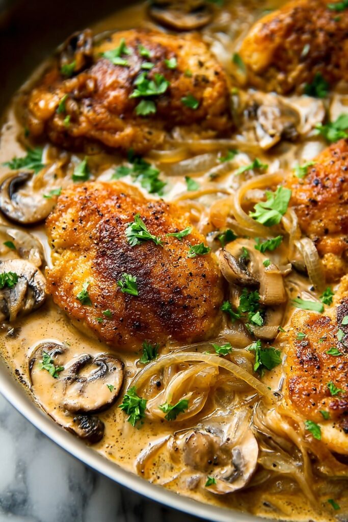 Easy Chicken Marsala with Mushrooms Recipe
