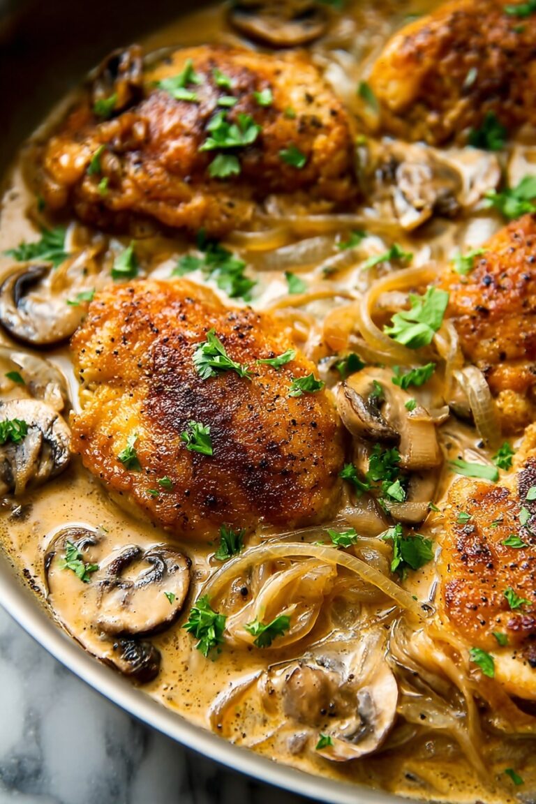 Easy Chicken Marsala with Mushrooms Recipe