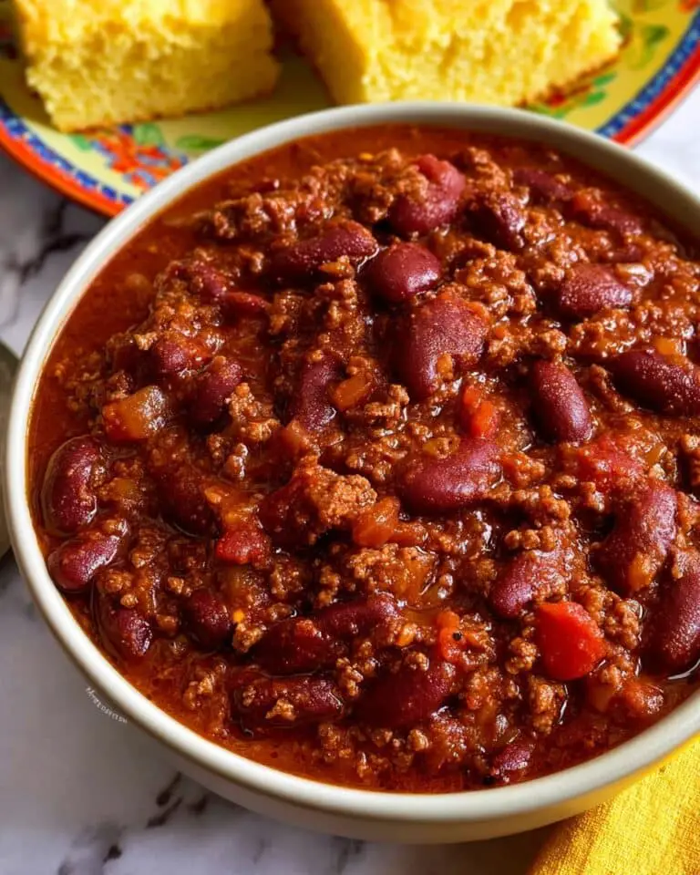 One-Pot Hearty Beef Chili Recipe