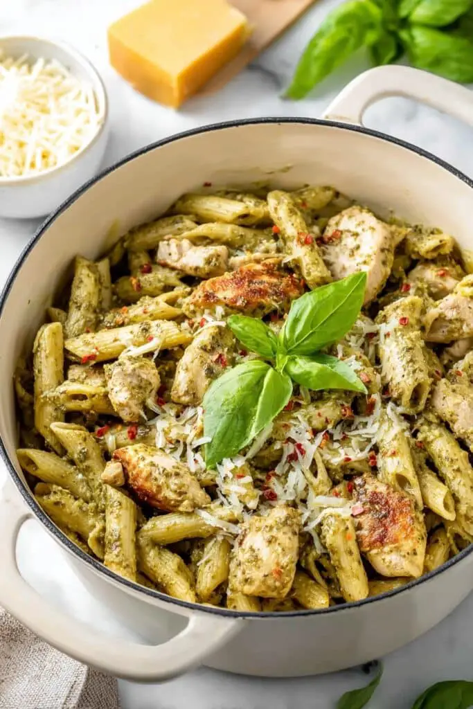 Chicken Pesto Pasta Recipe