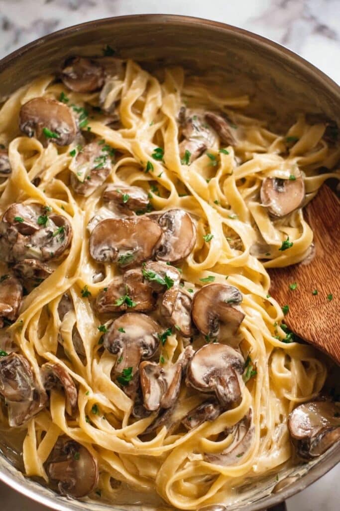 Creamy Mushroom Pasta Recipe