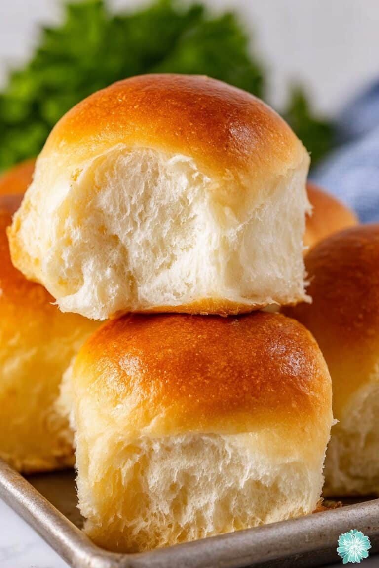 Homemade Fluffy Dinner Rolls Recipe