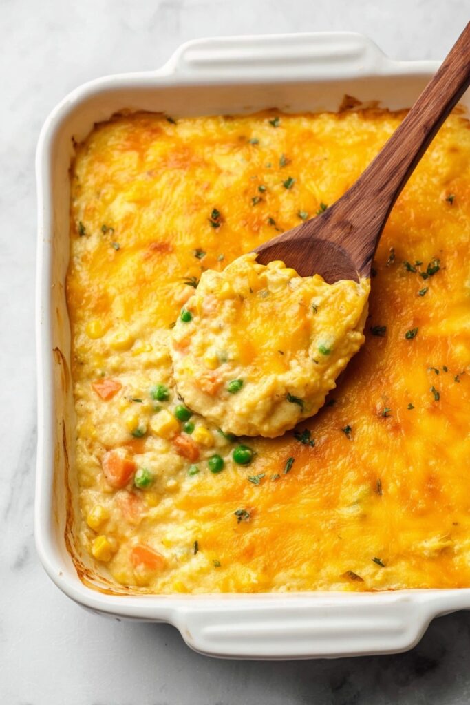Cheesy Chicken and Rice Bake Recipe