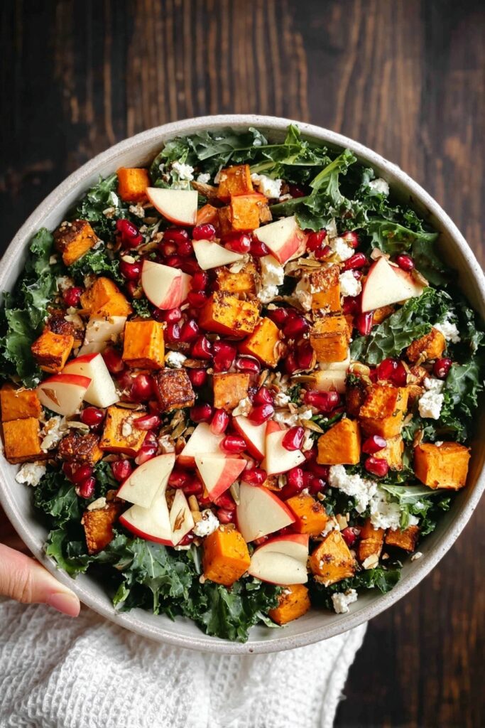 Roasted Butternut Squash and Apple Salad Recipe