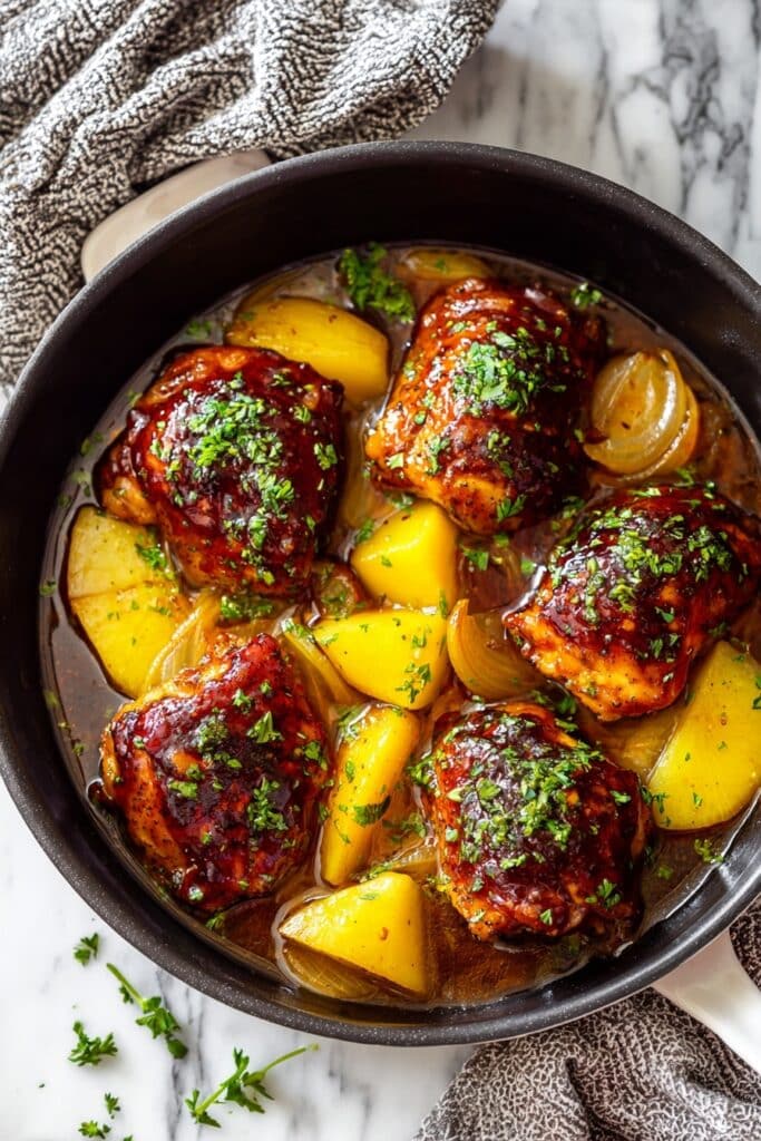 Prosciutto Apple and Sage Butter Chicken with Cider Pan Sauce Recipe