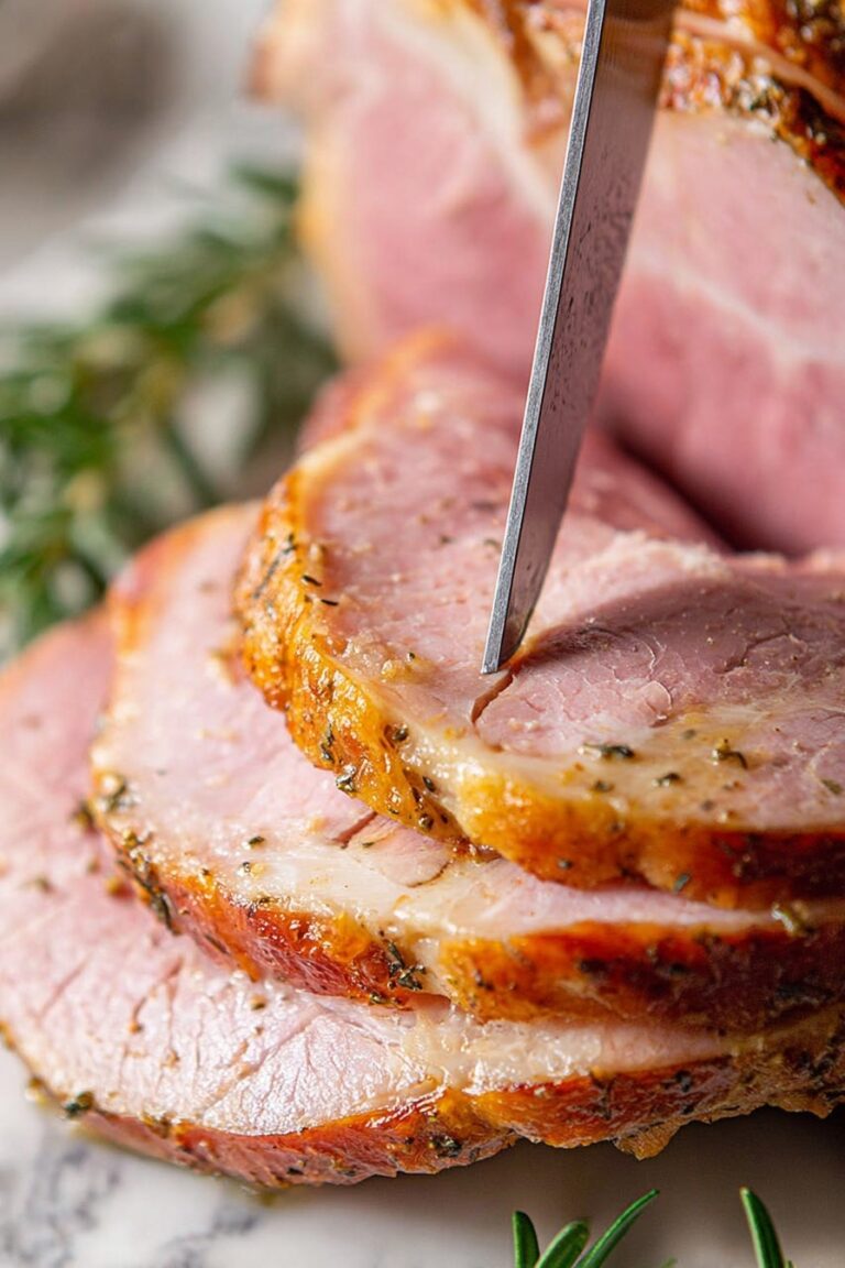 Roast Lamb with Fresh Mint Sauce Recipe