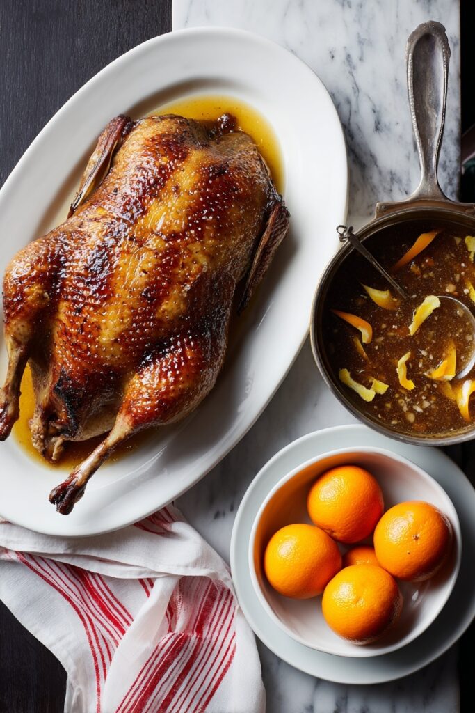 Duck à l’Orange with Savory Sauce Recipe
