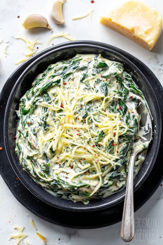 Easy Creamed Spinach Recipe