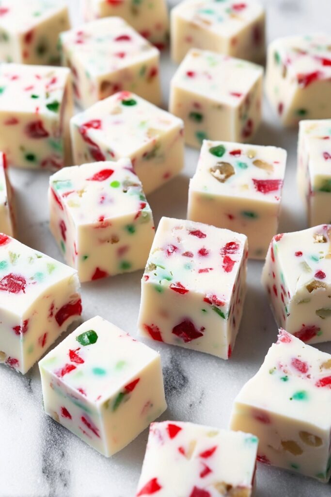 Christmas Gumdrop Nougat Recipe