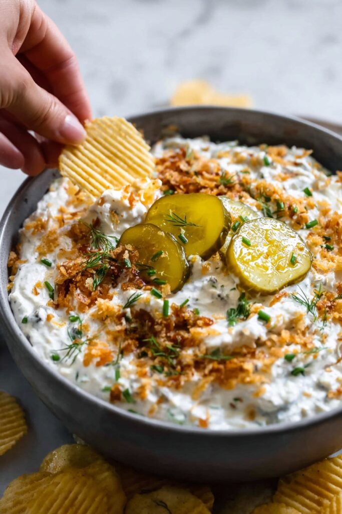 Ranch Pickle Dip Recipe